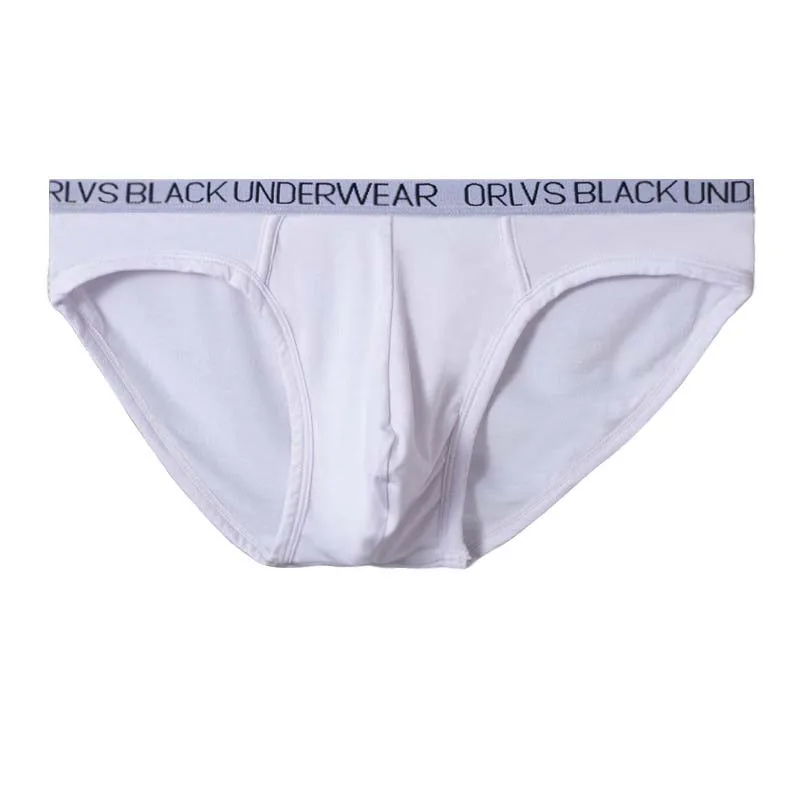 

Men's Briefs Comfortable Modal Stretch Underpants Business Solid Color Low Waist Underpants Slip Cotton Comfortable Briefs