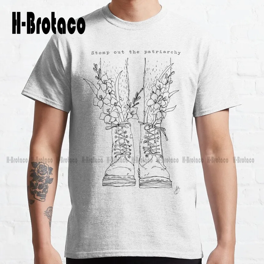 

Feminism Classic T-Shirt High Quality Cute Elegant Lovely Kawaii Cartoon Sweet Cotton Tee Shirts Xs-5Xl Unisex Digital Printing