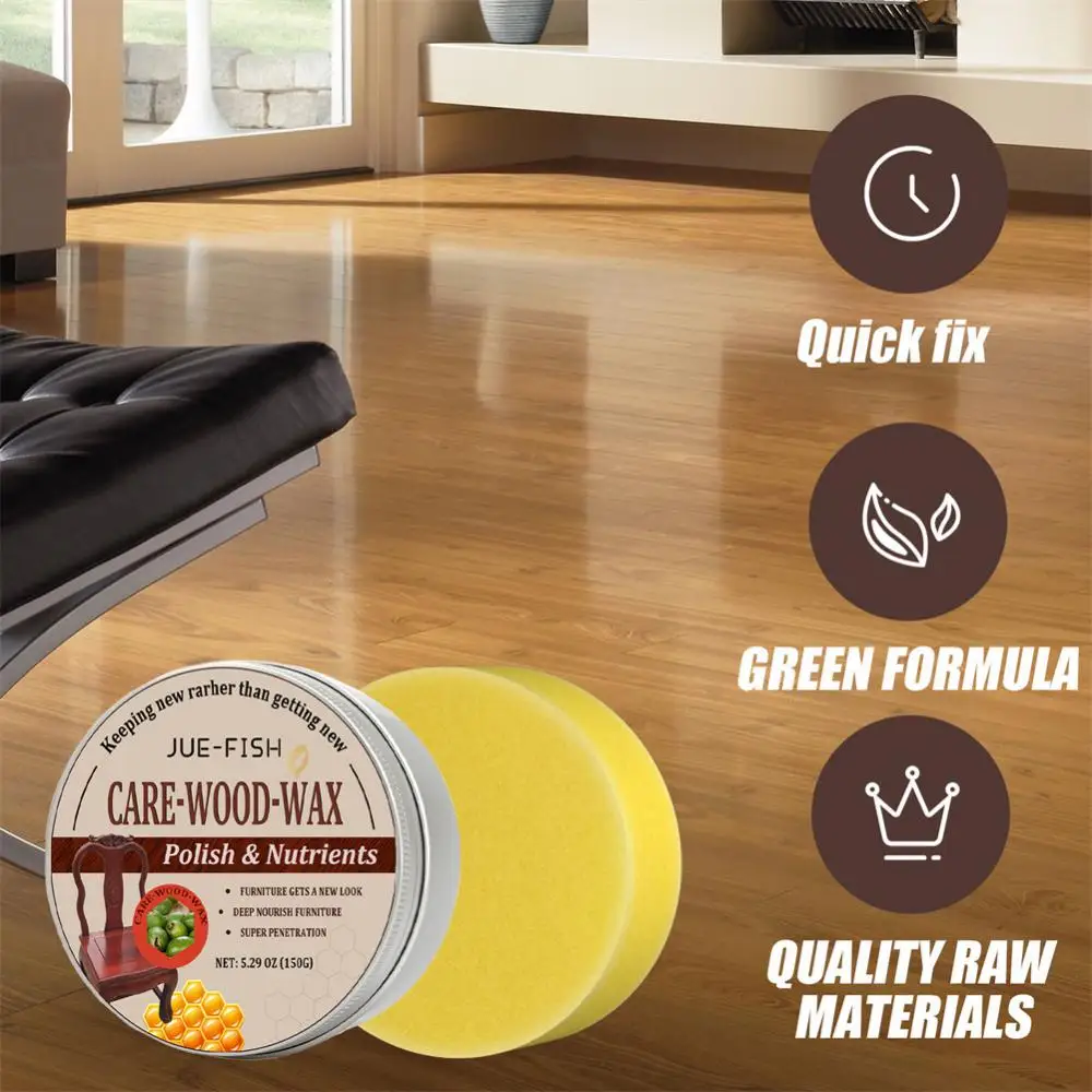

New Healthy Furniture Polishing Nourishing Furniture Wood Seasoning Beeswax Household Wood Wax Bee Wax Furniture Care