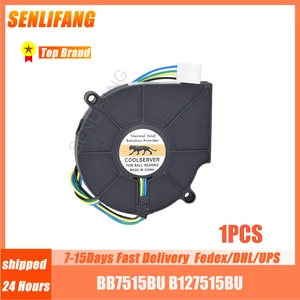 Для EVERFLOW COOLSERVER BB7515BU B127515BU DC 12 В 0,80 A 4-проводной 75X75X1 5 мм медный радиатор ЦП вентилятор радиатора