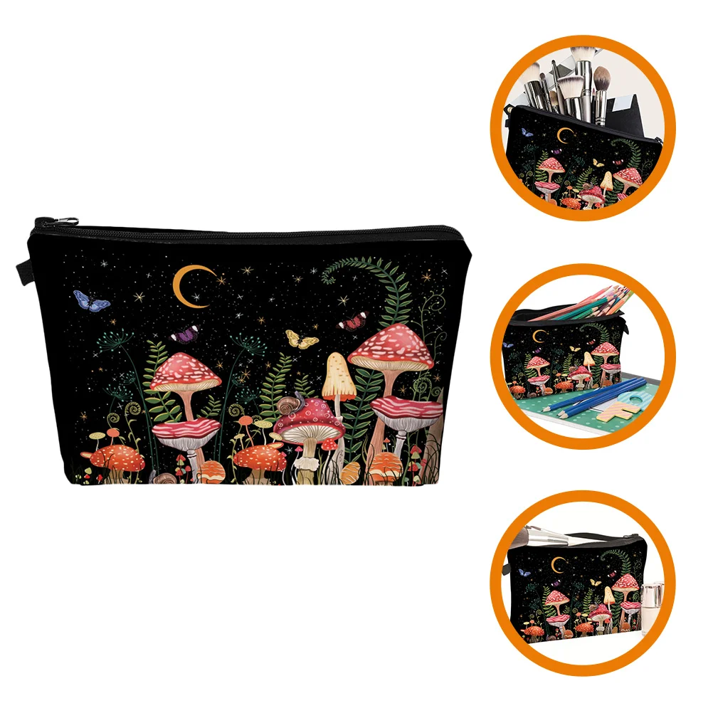 

Toiletry Bag For Travel Toiletry Storage Pouch Mushroom Pattern Bag for Travel