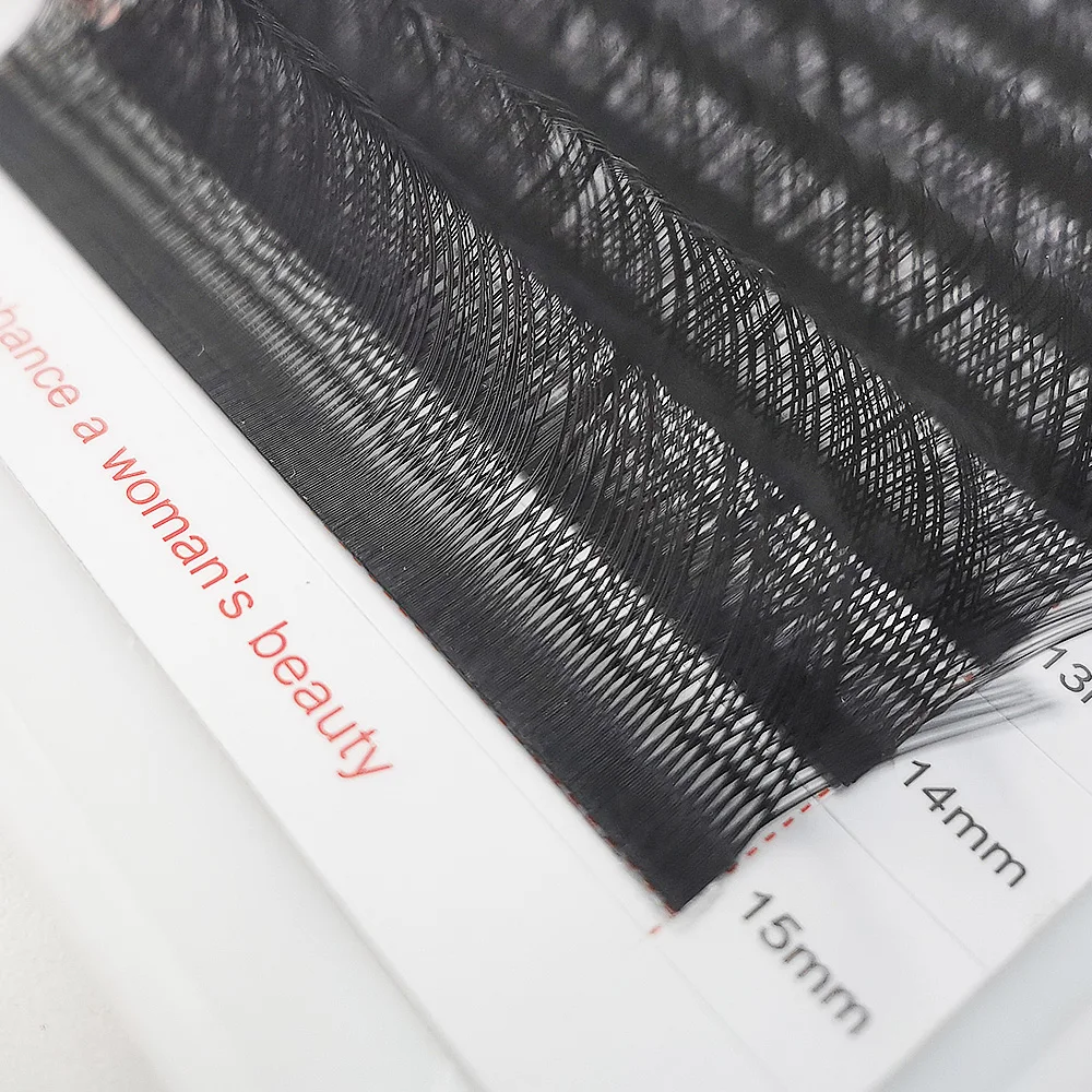 WeenWeave YY ресницы для наращивания 6 мм 7 16 Y-образные 2D 0 07 из искусственной норки C/D