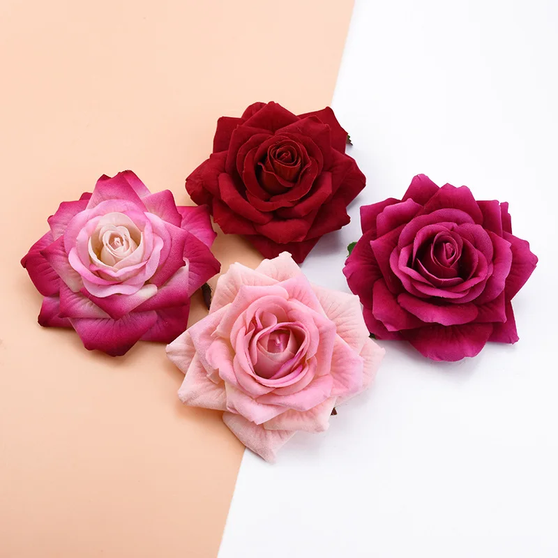 

Artificial Rose Velvet Wedding Decoration Decoration Flower Silk Flower Corsage Arch Flower Decoration Artificial Flowers