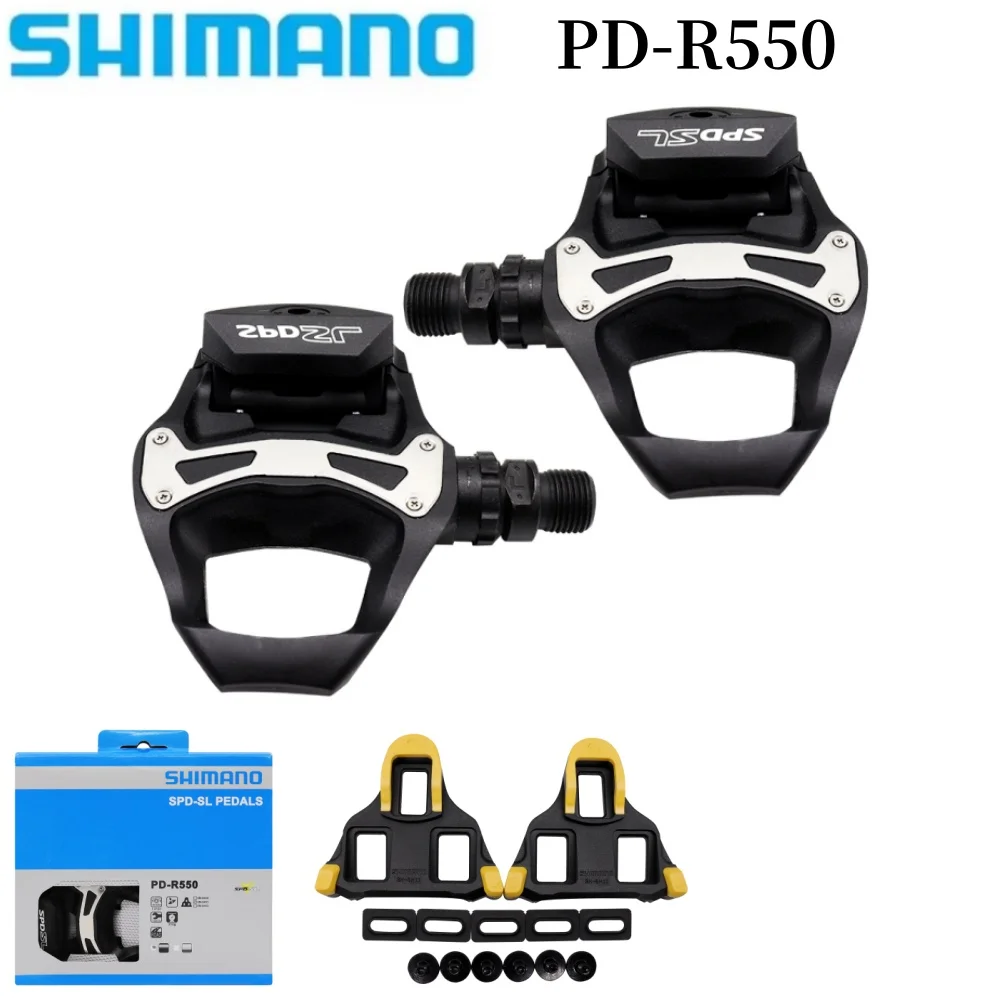 SHIMANO PD R540 R550 R7000 R8000 Педаль для шоссейного велосипеда Карбоновые