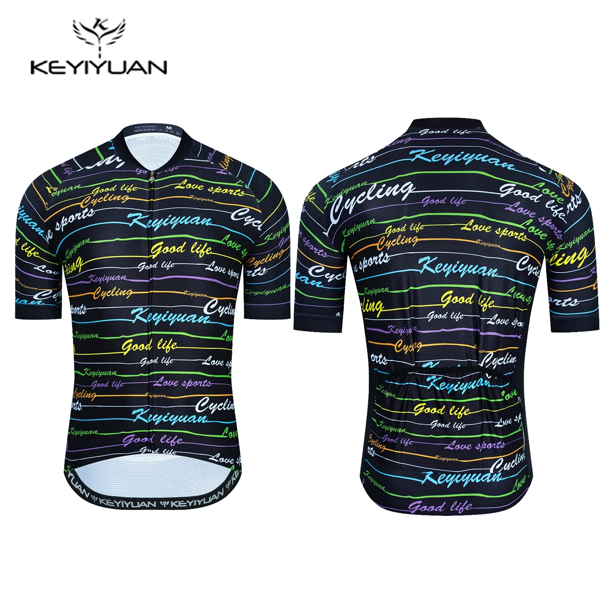 

KEYIYUAN Bicycle Summer Thin Clothes Time Shirts Cycling Jersey Uniform Man Mountain Bike Outfit Maglia Mtb Roupa De Ciclismo