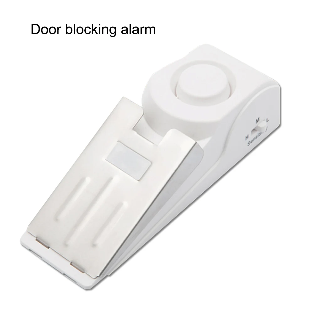 

Security Door Stop Alarm Intelligent Stopper Portable Alert Burglar For Traveling Office Home Hotel