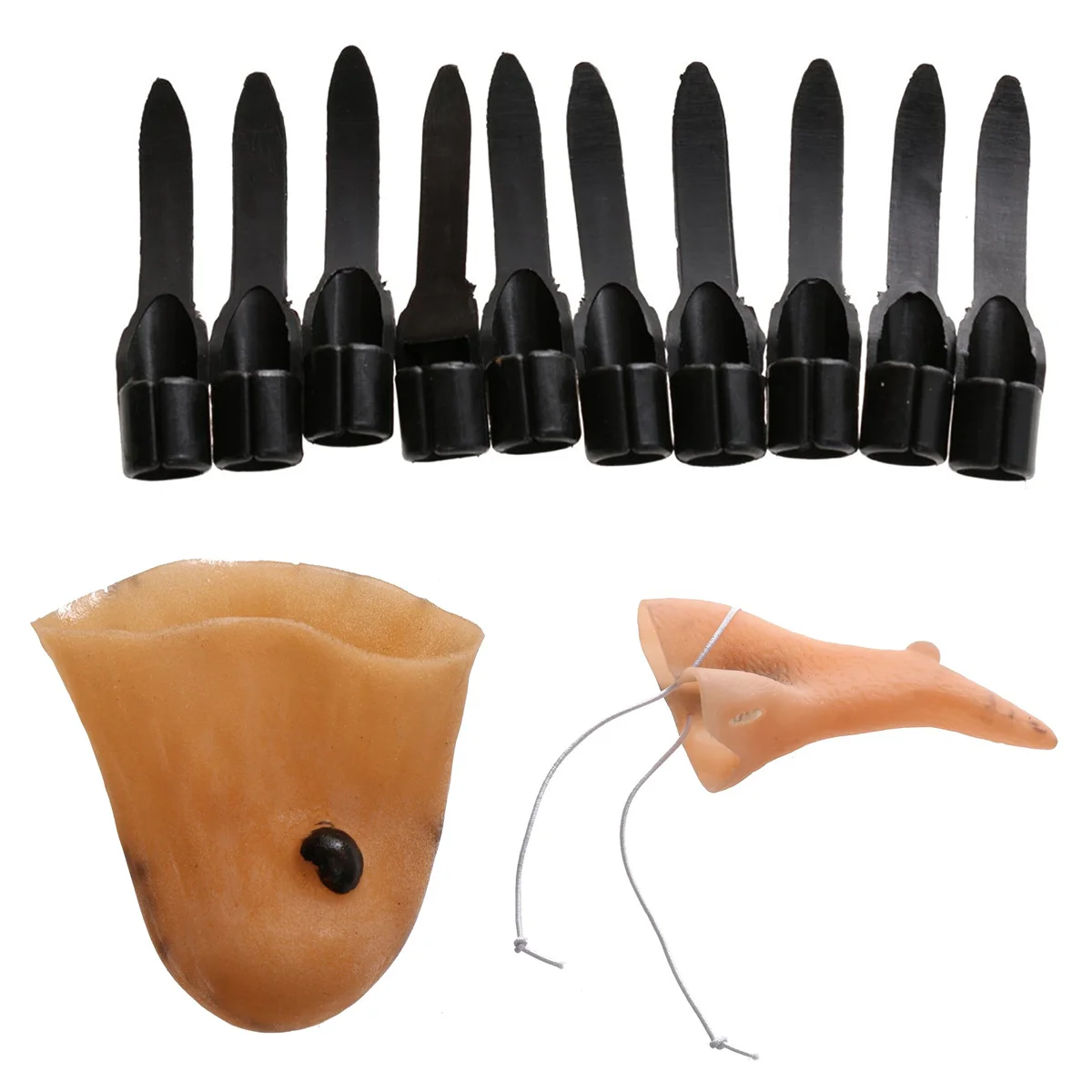 

4Pc Decor Funny Spoof Creative Makeup Props for Club Festival Gathering