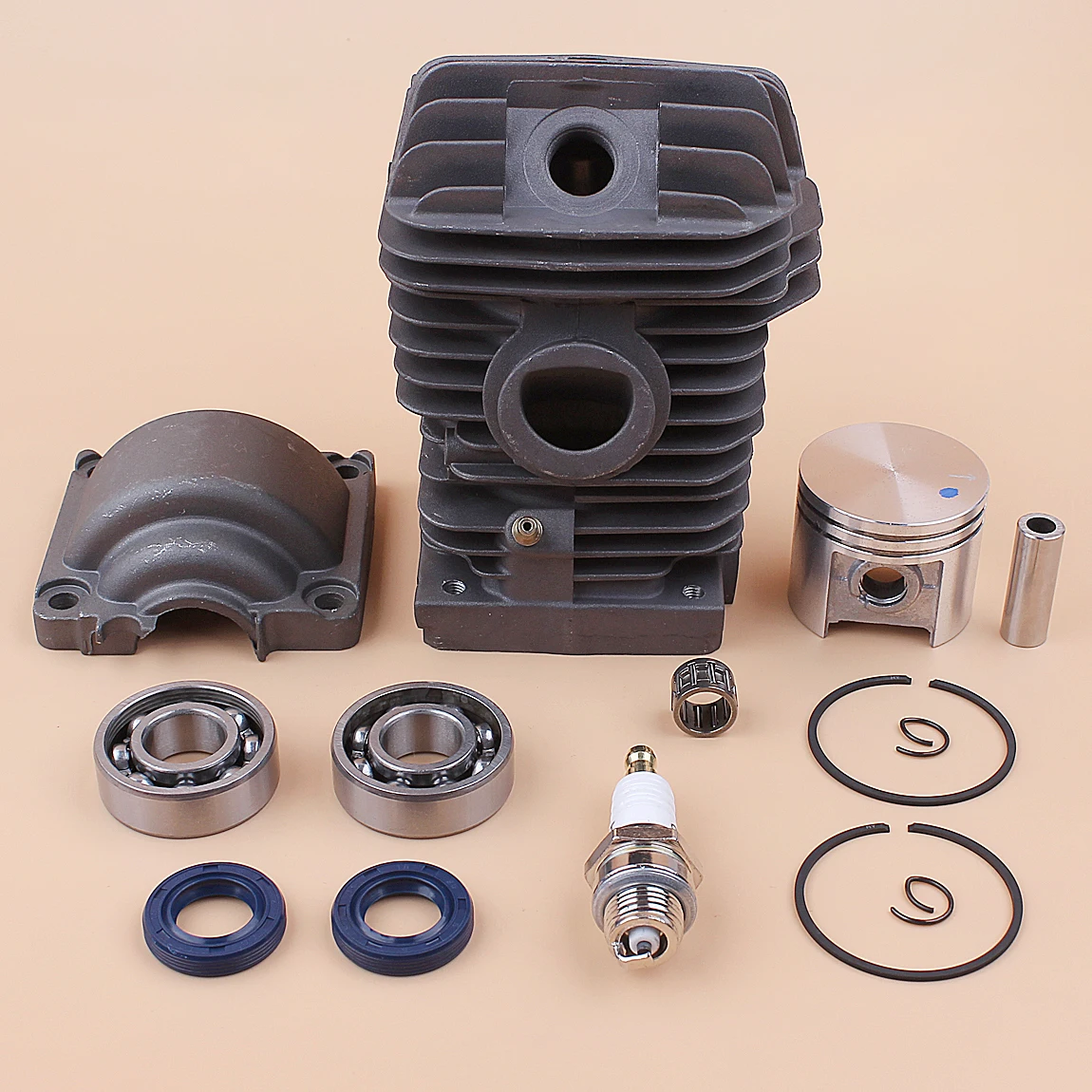 

40mm Cylinder Piston Kit For Stihl MS210 021 MS 210 Crank Bearing Oil Seal Engine Pan Spark Plug Chainsaw Part