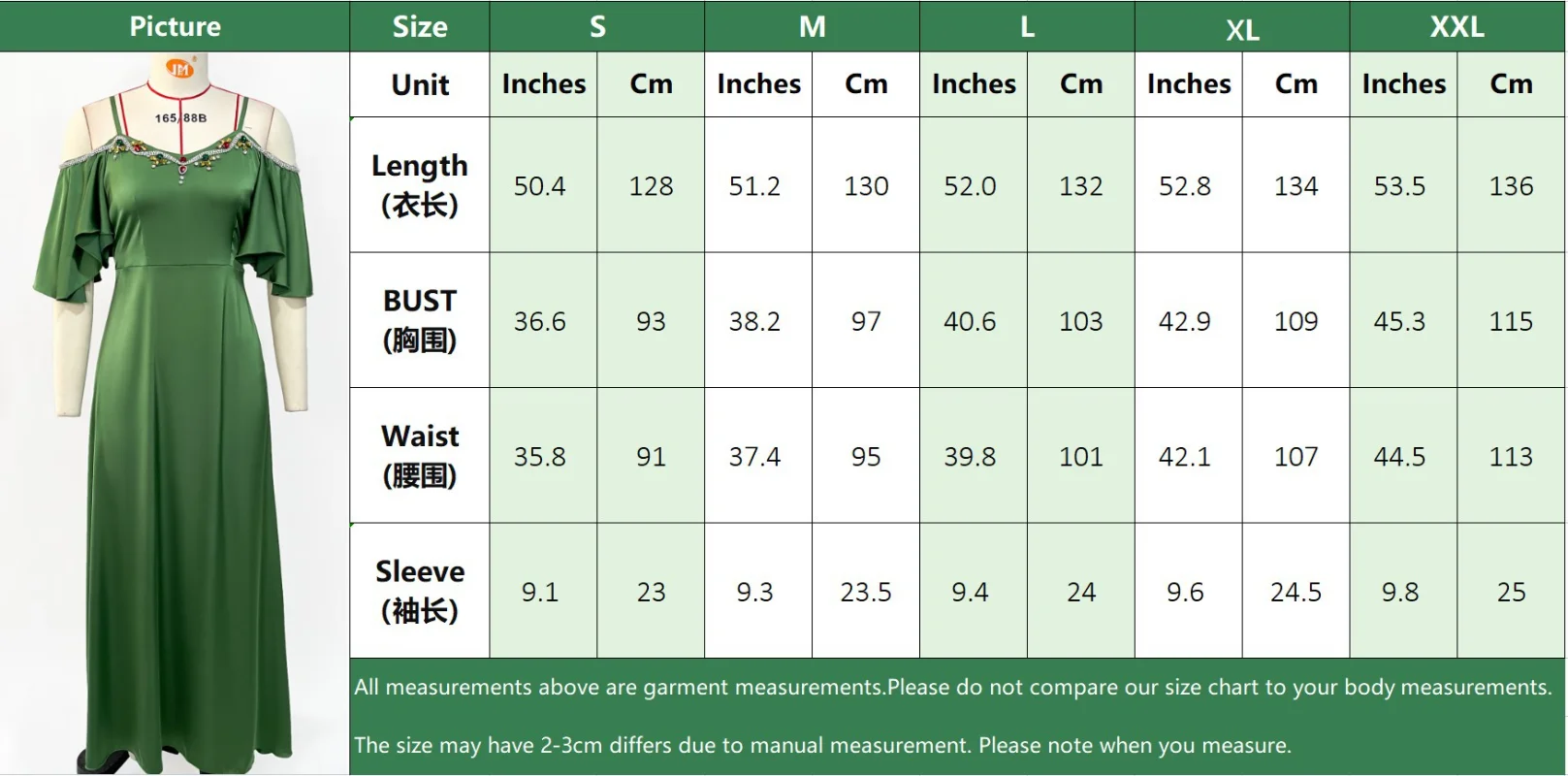Summer Dresses 2022 Turkey Backless Sling Long Dress Rhinestone Belted Kaftan Solid Green Spaghetti Strap Beach Holiday Robe