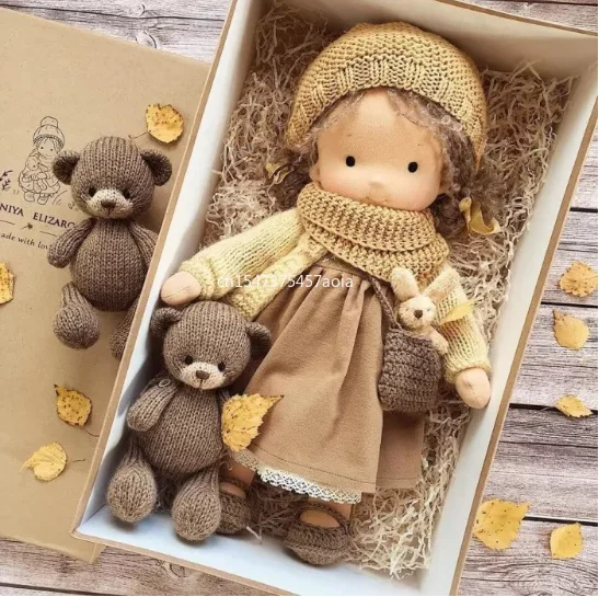 

Полный комплект, мягкая кукла ручной работы, мягкая кукла с золотыми вьющимися волосами, лучший подарок для ребенка, плюшевая кукла kuromi