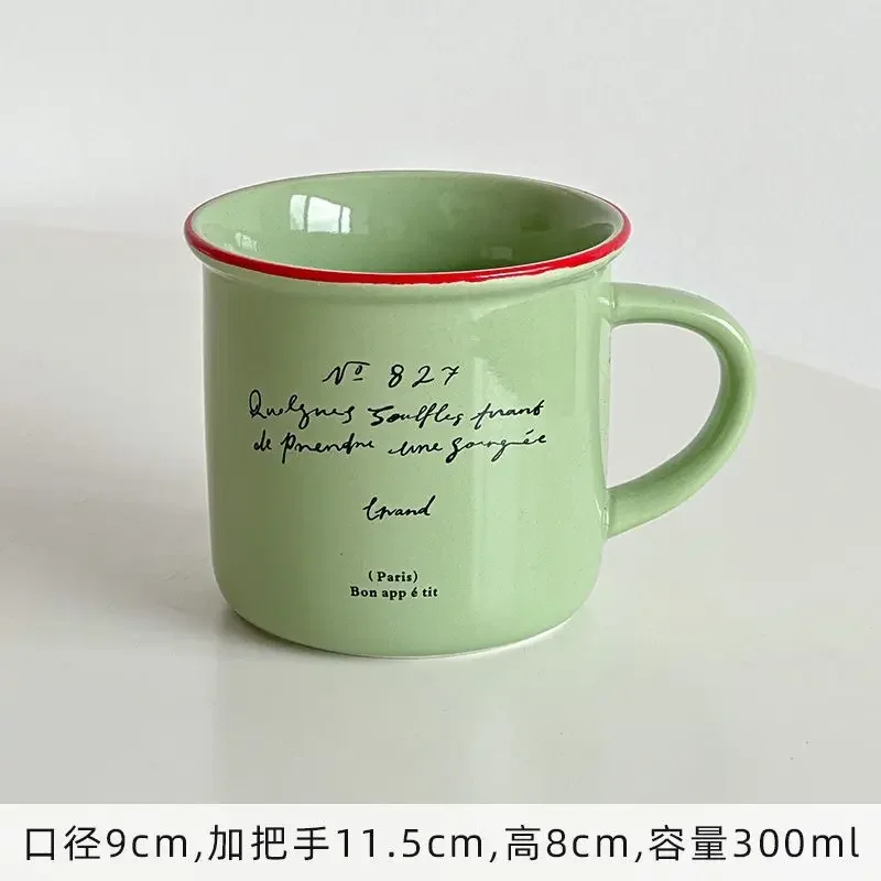 

Плоская тарелка с французскими буквами в стиле ретро, коммерческая тарелка для кафе, керамическая посуда, инвентарь для стейка, тарелка в форме сердца, красивые украшения, блюдо