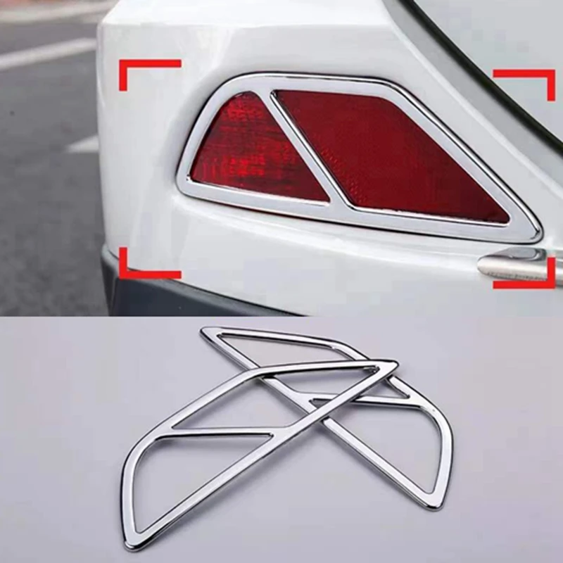 

Рамка для задних фонарей, АБС-пластик, хромированная, для Toyota Рав 4, 2016, 2017, 2018