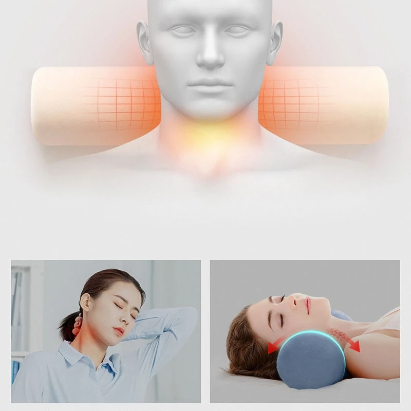 

Подушка из хлопка с эффектом памяти, подушка для постельного белья, для защиты шеи, подушка для шеи, Подушка для беременных для сна, ортопеди...