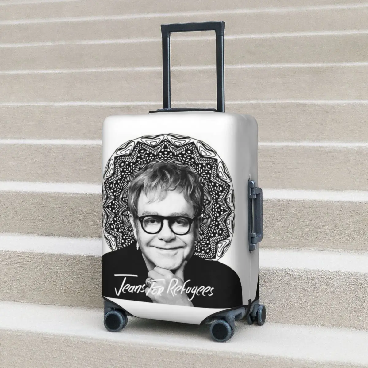 

Эластичный чехол для чемодана Elton John Galaxy