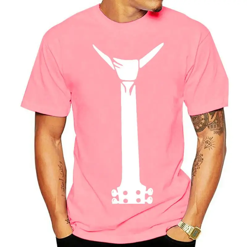 New Short Sleeve Casual T-shirt Uomo Nera Cravatta Chitarra Idea Regalo Chitarrista Musicista Musica! T Shirt Good Quality