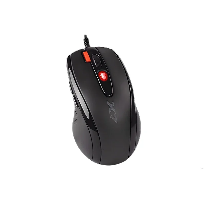 Фото Игровая мышь A4TECH X7 X-710BK Oscar, 2000 точек на дюйм, 1000 Гц, колесо 4D, встроенная память 160 К, редактор автомобильной мыши, бесплатный драйвер №4