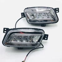 fog lamp for ford everest 2016 to 2019 turn yellow signal relay waterproof car drl led daytime running light