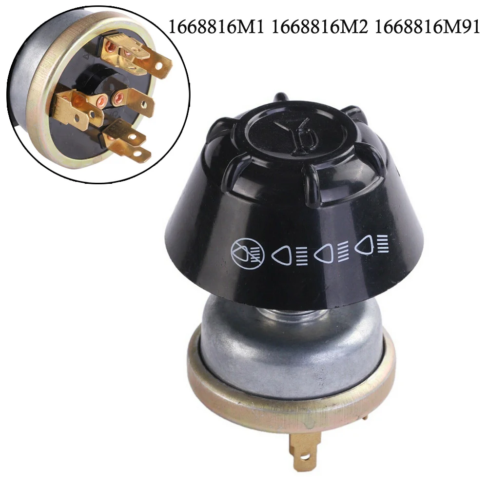 

For David Brown 1668816M1 Horn Switch Switch ABS Aluminum Light Switch Horn OE:1668816M2 Tractor Head 2022 Newest