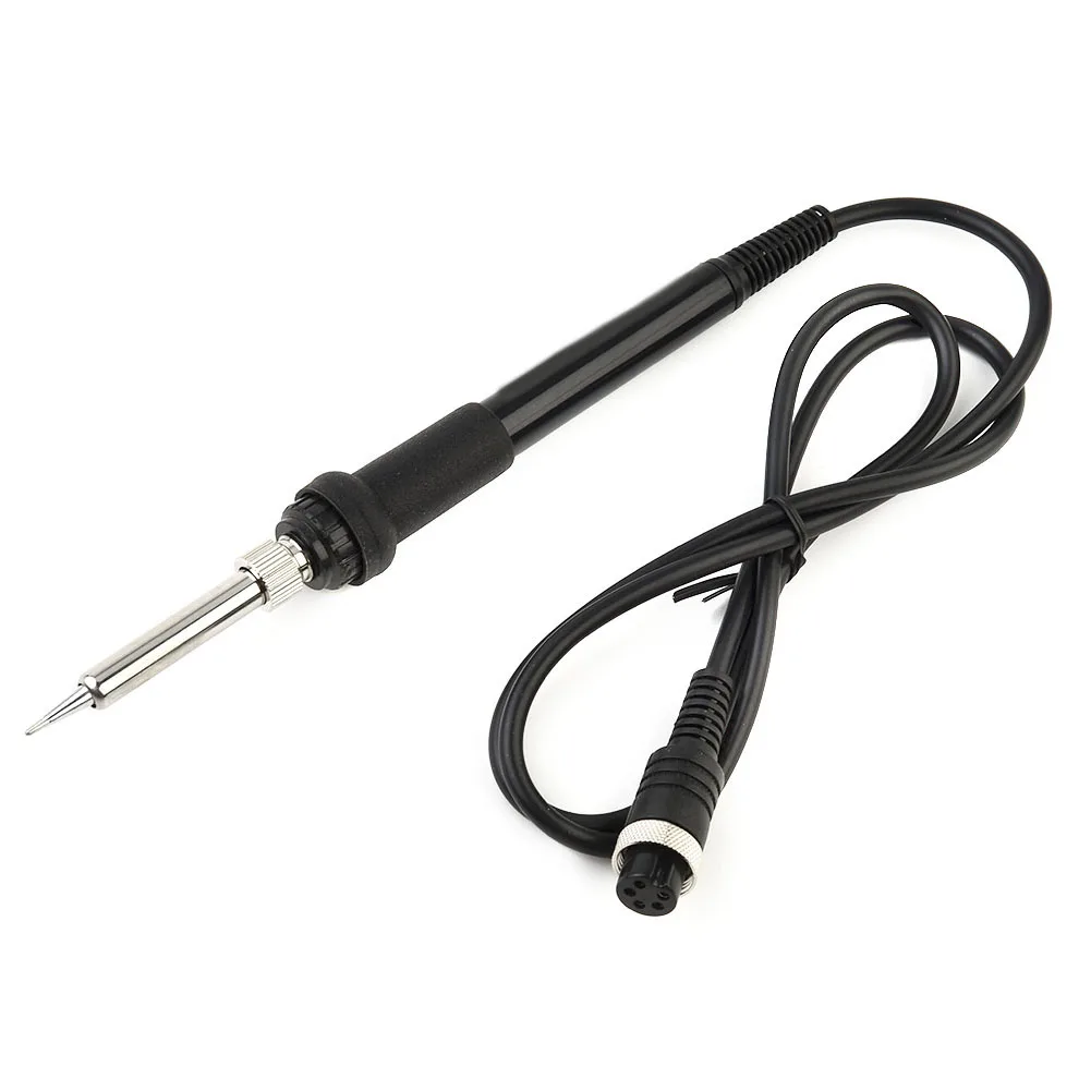 

Long Service Life Soldering Iron Handle Heating Core 117cm Length 5-Pin Connector 90cm Cable Length Black Handle