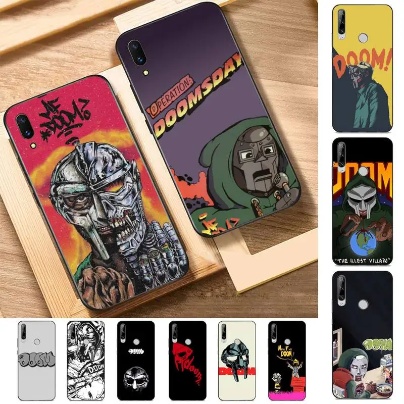 

MF DOOM Rapper Phone Case for Huawei Y 6 9 7 5 8s prime 2019 2018 enjoy 7 plus