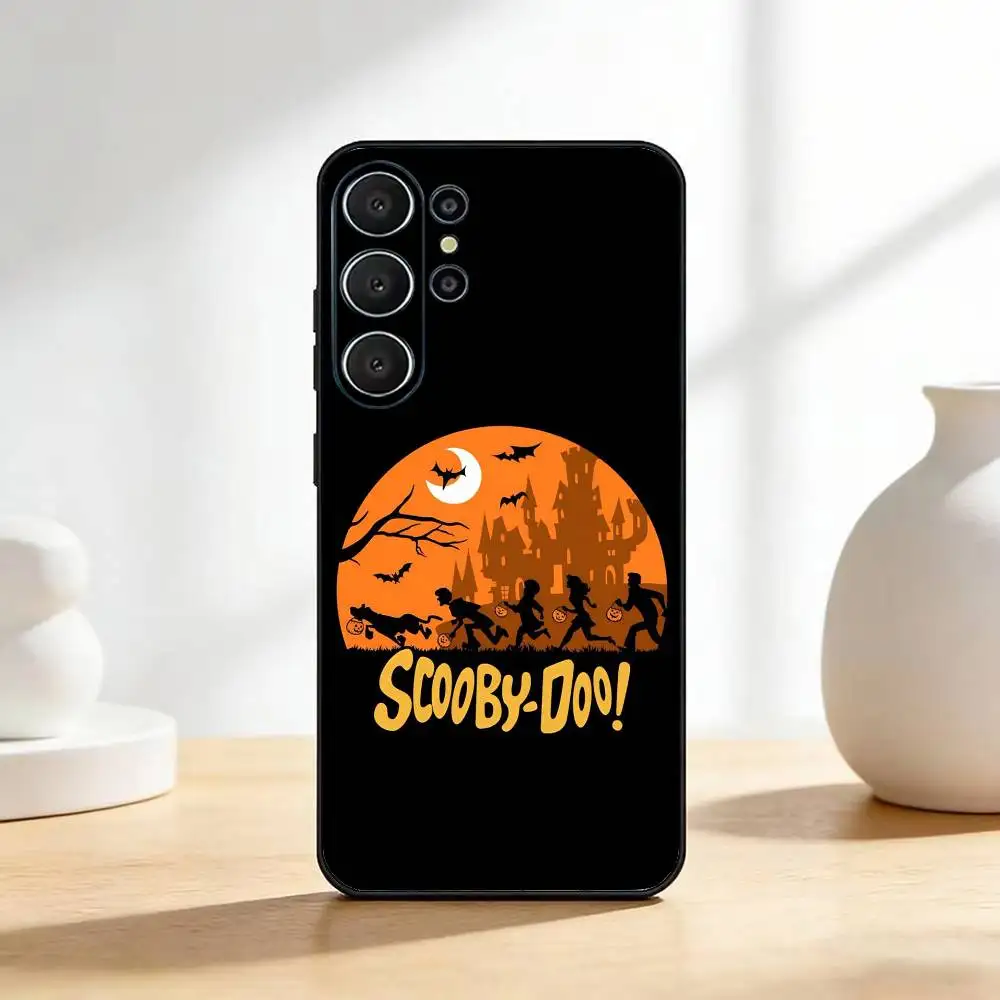 Мультяшный чехол для телефона с Скуби-Ду для Samsung S25, S24, S21, S22, S23, S30, Ultra, S20, Plus, Fe, Lite, Note, 10, черный чехол. (art.: 3920dcff2f8ea) - 3920dcff2f8ea