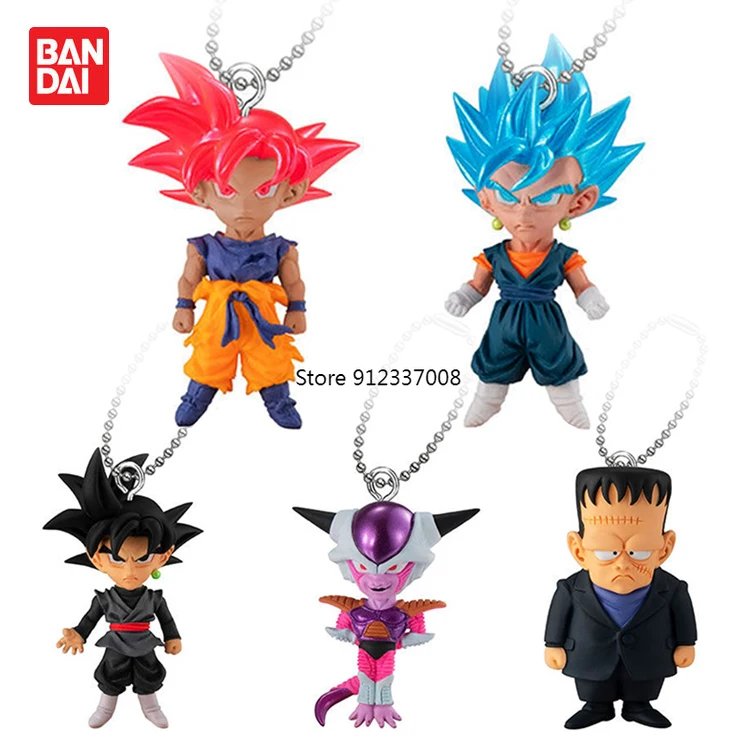 

Bandai Gashapon Genuine Capsule Toy Gacha Dragon Ball Super UDM BURST Pendant Hanging Ornament Flisa Goku Figurine