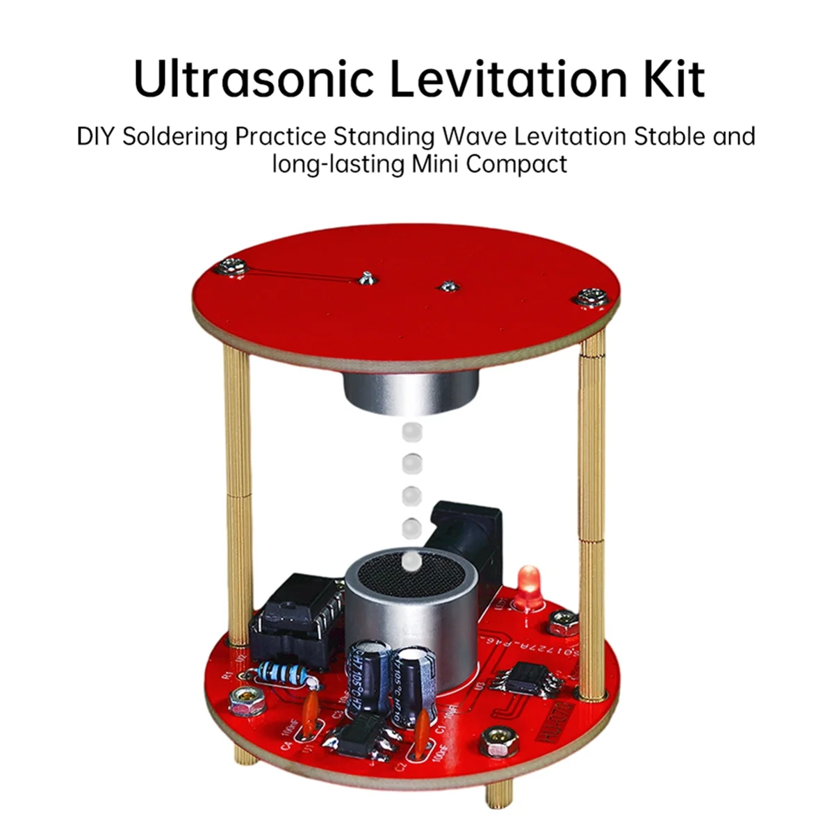 ABNJ DIY Kit Ультразвуковой левитатор Подвеска Контроллер стоячей волны DIY Учебный комплект Научный эксперимент Американская вилка (art.: 3920cfec7aef2) - 3920cfec7aef2