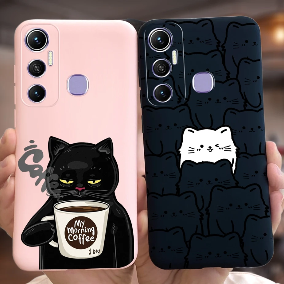 Для Infinix Hot 11 чехол X662 X662B X689F милый с рисунком конфет 6 ''Мягкая силиконовая