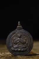 china elaboration old tibet bronze hand made chiseling nine palaces and eight trigrams metal crafts home decorate 33