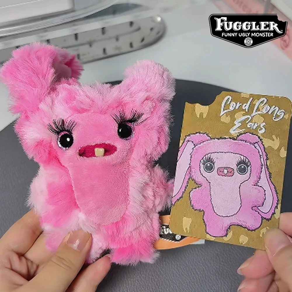 Фото Плюшевые игрушки-подвески FUGG BABY Baddies Fuggler Original, серия Blind Box, уродливый монстр-кролик, брелок для ключей, плюшевые игрушки для рюкзака