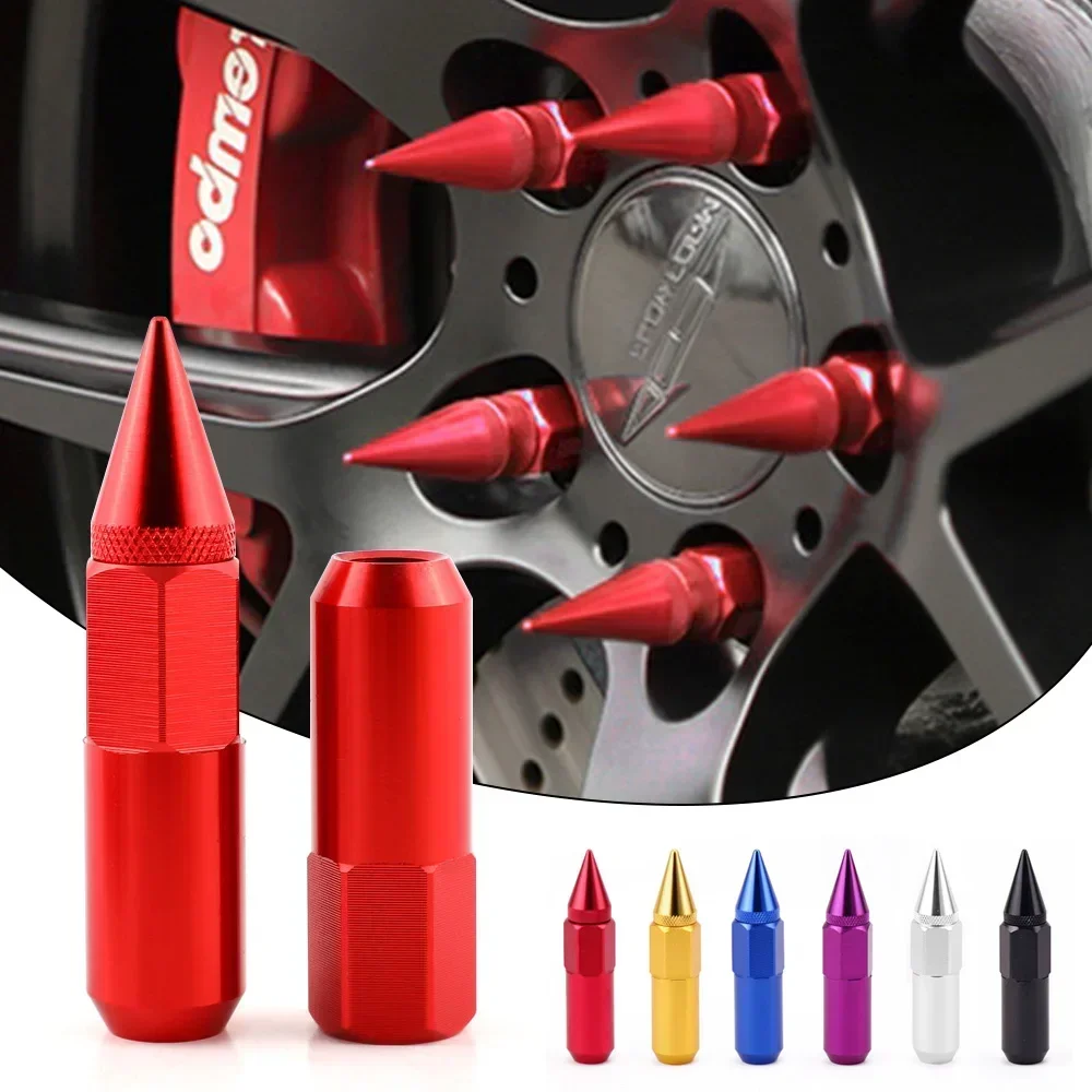 20 шт. универсальные автомобильные колесные гайки M12*1 5 25 аксессуары для