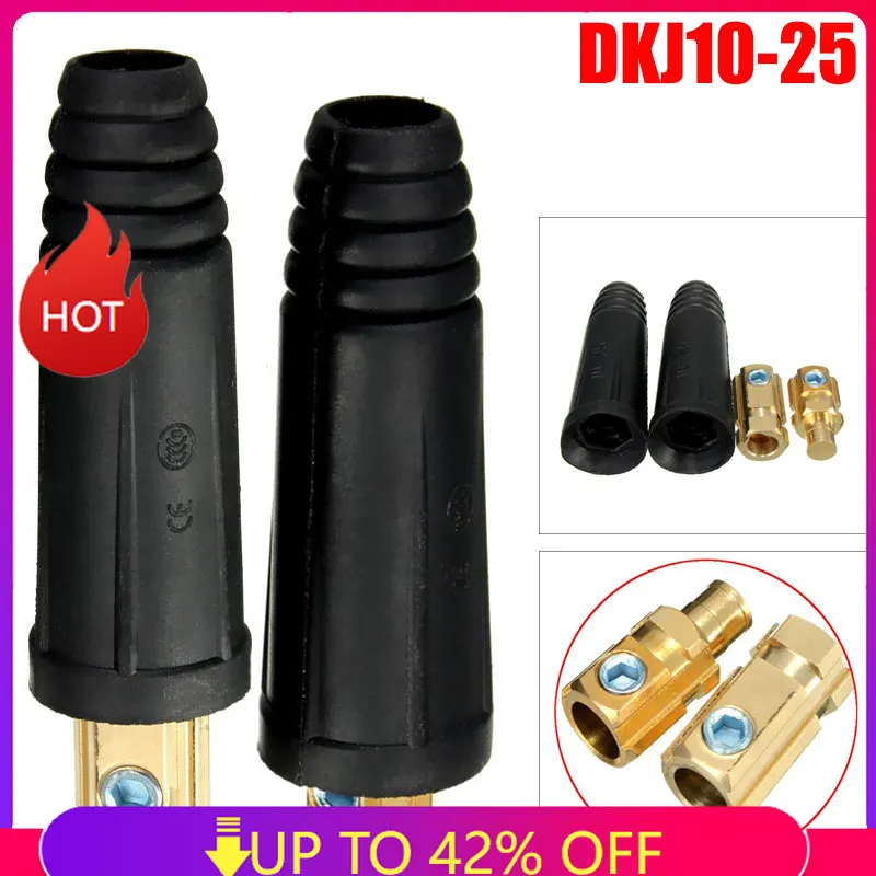 

2 шт., прочные Фотоэлектрические разъемы 100 А-200 А, 10-25 мм