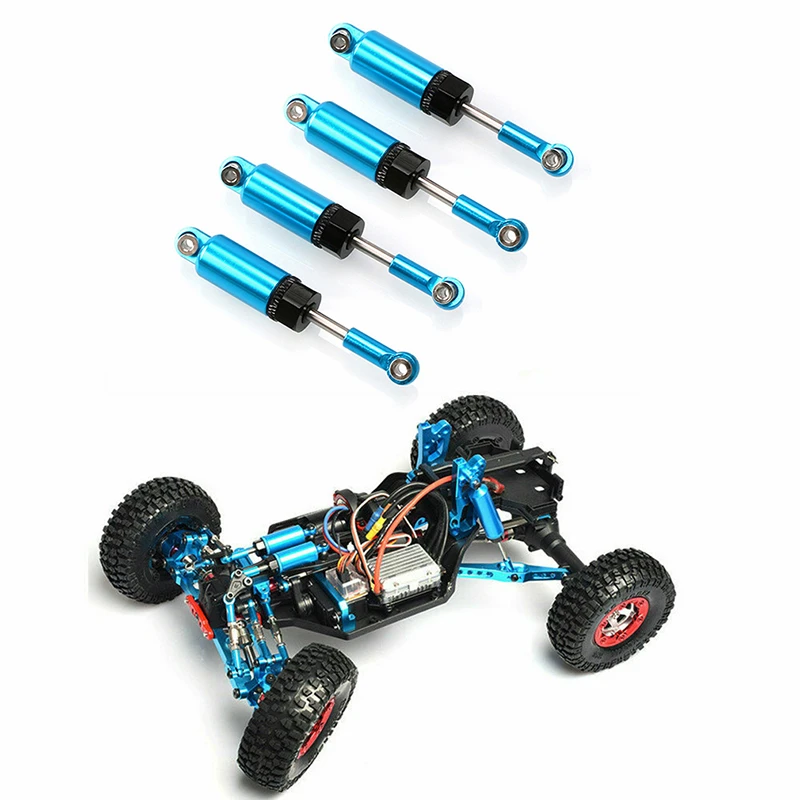 

2/4Pcs Shocks Absorber 70mm Aluminium Alloy Front Shocks Struts Damper Upgrade Parts for Crawler Climbing Remote-Control Car