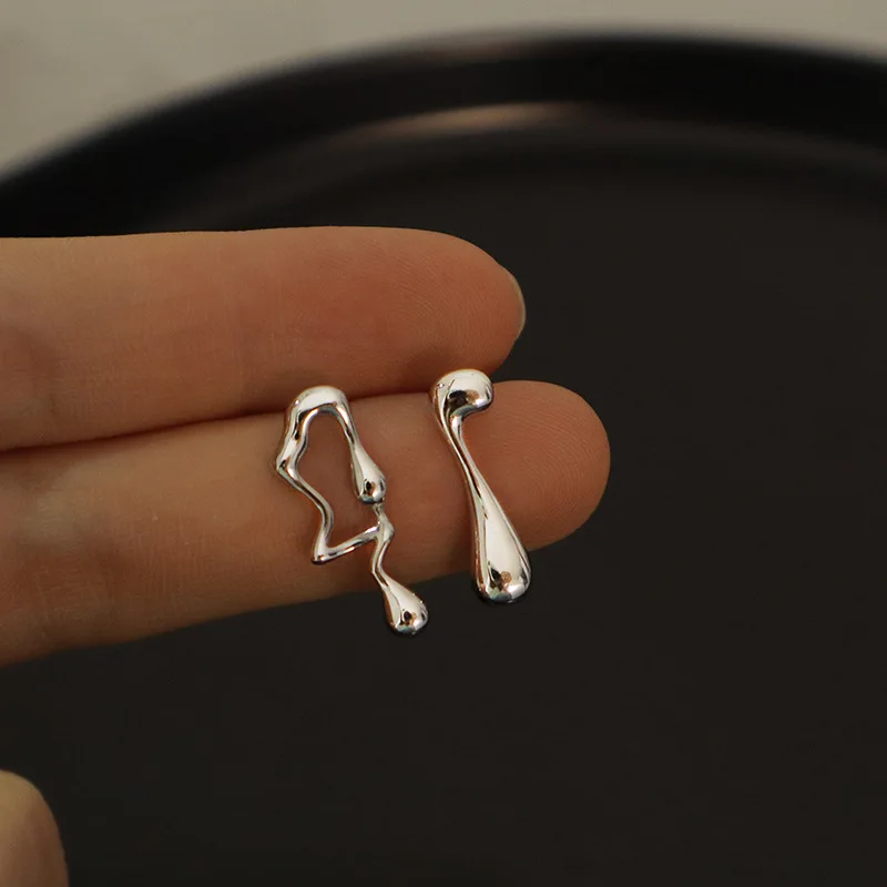 

Lost Lady New Fashion Trend Personality Water Drop Earrings Same Model Women's Alloy Earrings Jewelry Wholesale Direct Sales