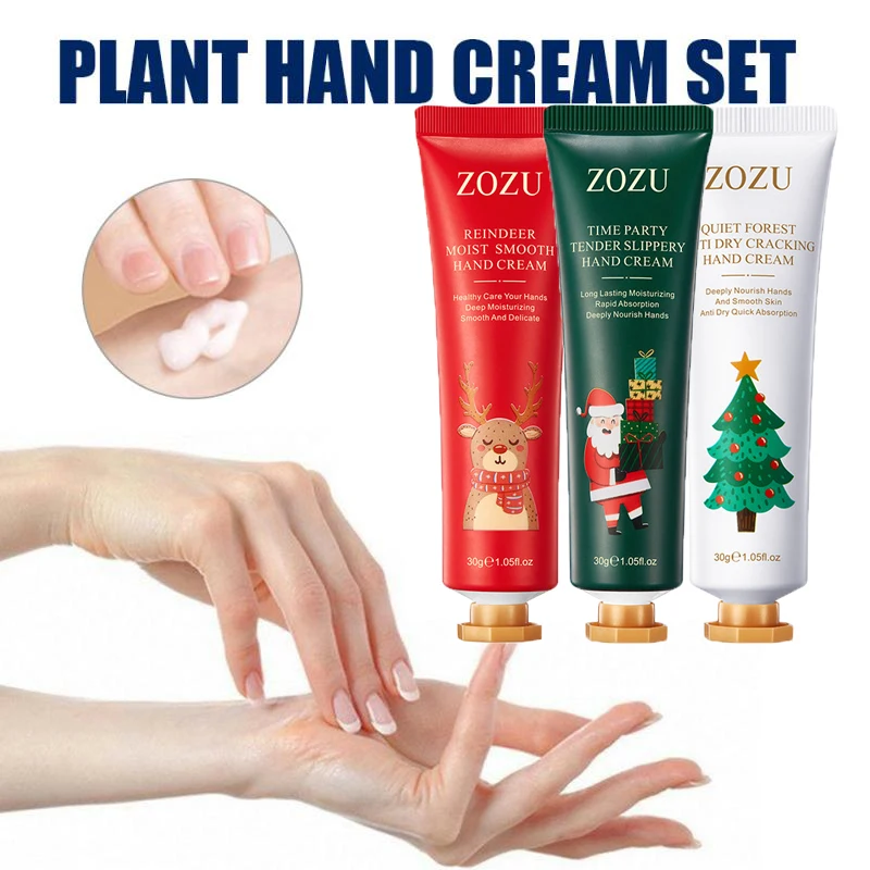 30ml Anti-Drying Moisturizing Hand Cream Anti-crack Damaged Repair Nicotinamide Whitening Lotion Nourish Hand Skin Care Products