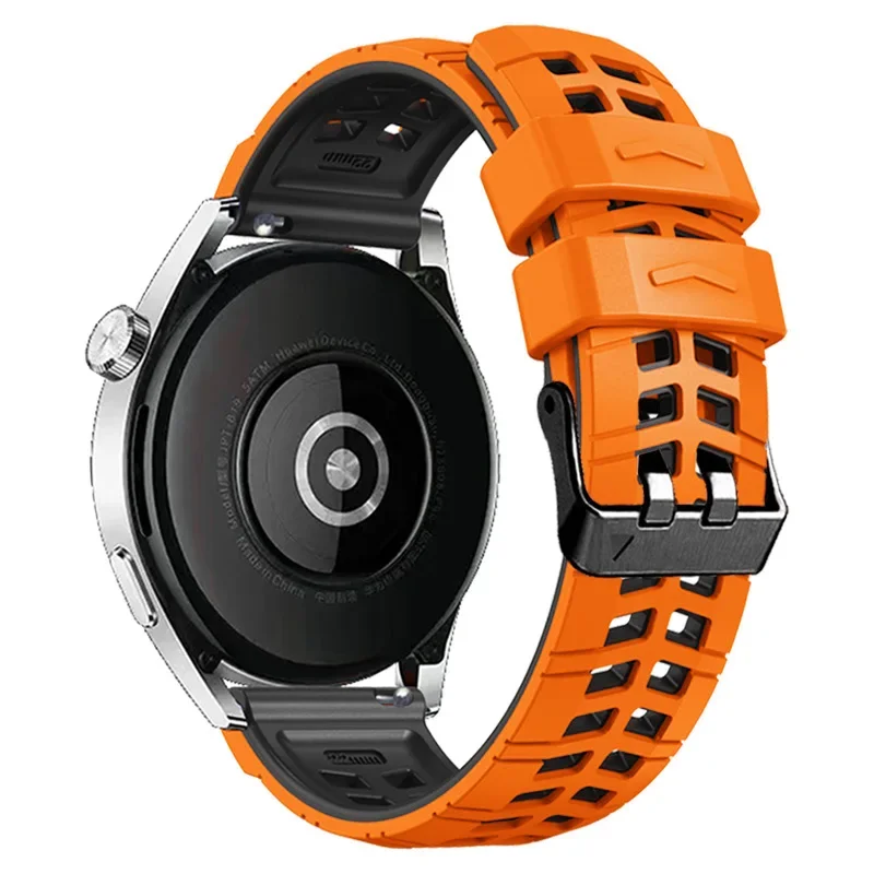 Фото Ремешки для часов MagicWatch 22 мм для HONOR Watch GS 3/GS Pro, силиконовые ремешки, ремешки для HONOR Magic Watch 2, 46 мм, браслеты, браслеты №4