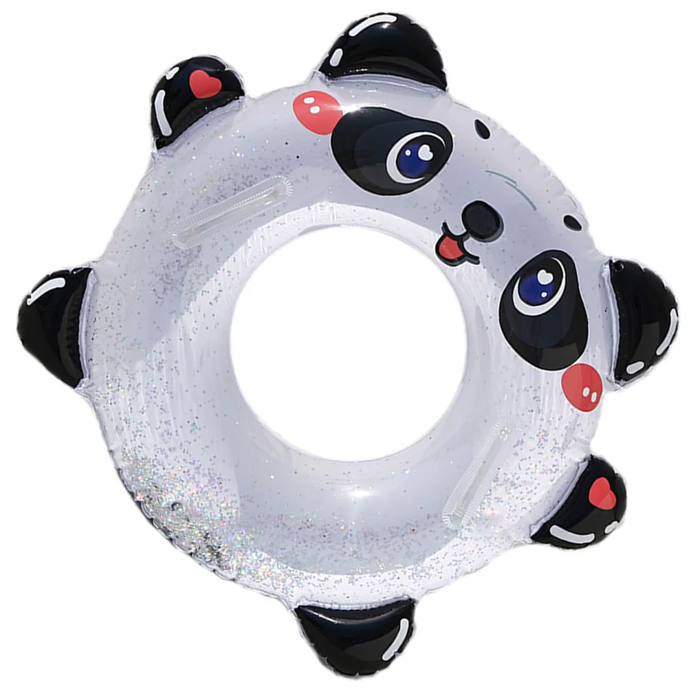 

Panda Swimming Ring Inflatable Tube Handle Kid Equipment Child Floating Pvc Toy Baby