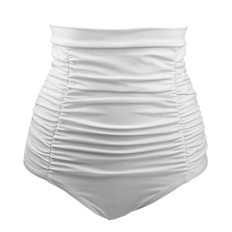 

Шорты для плавания женские летние, эластичные плиссированные треугольные короткие штаны, женская одежда