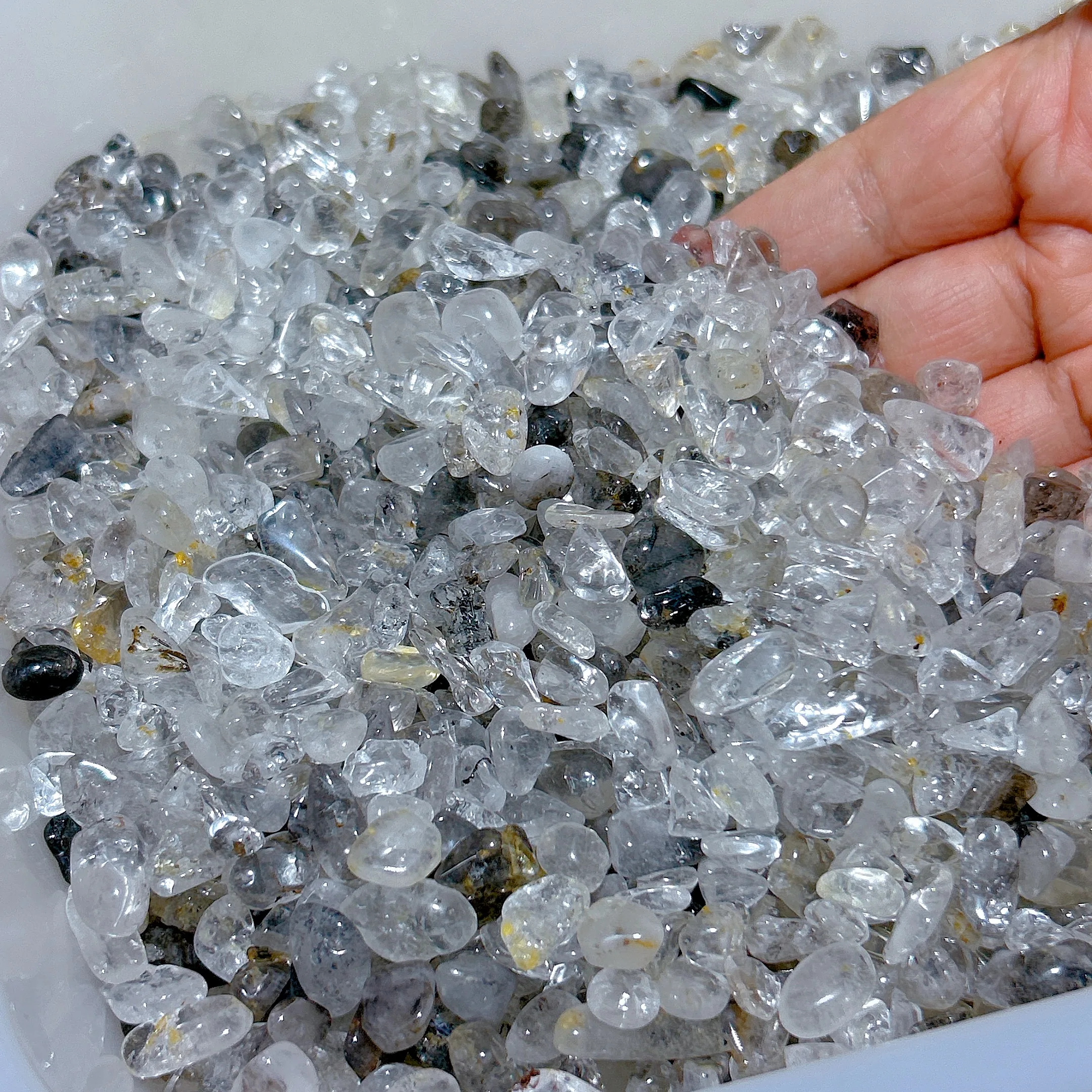 Фото Натуральные кристаллы Herkimer Diamond, необработанные, для исцеления, полированные, для энергетических практик Рейки, декор для дома, подарок №5