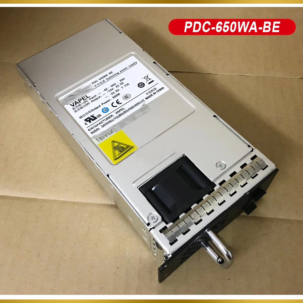 

PDC-650WA-BE для модуля питания Huawei 650W DC PoE S5700 Series