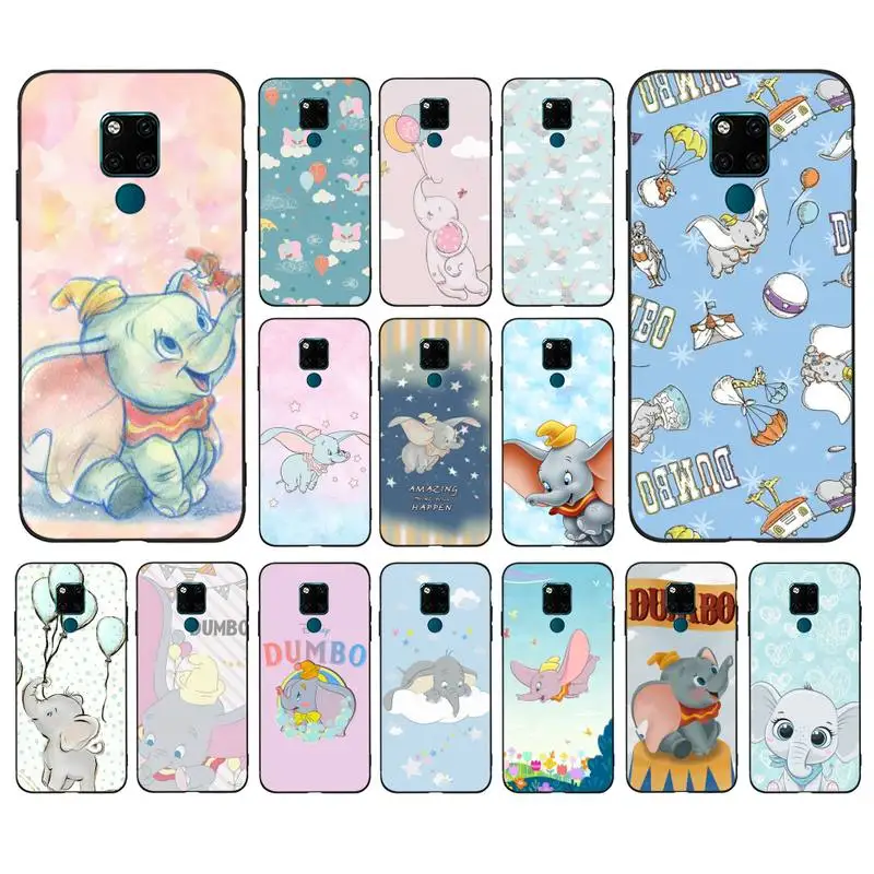 

Disney Dumbo Phone Case for Huawei Mate 20 10 9 40 30 lite pro X Nova 2 3i 7se