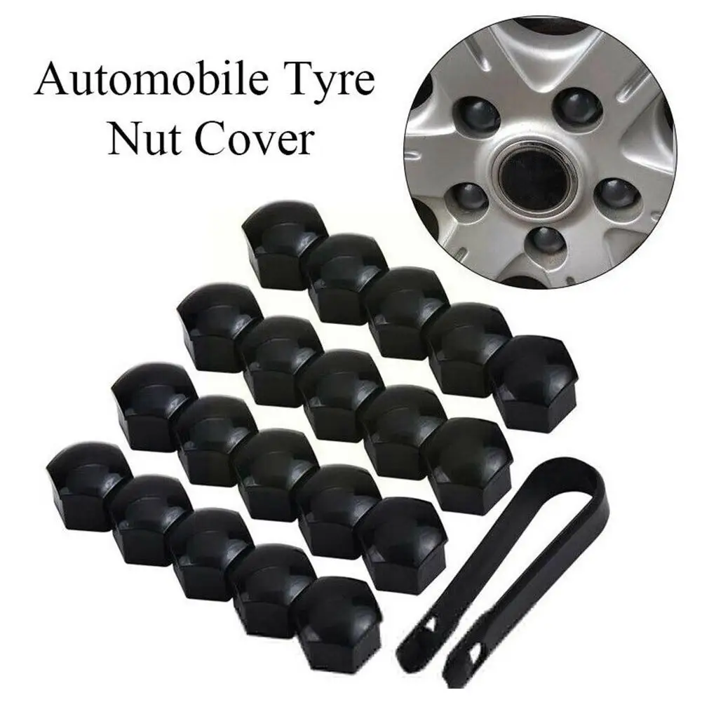 

17mm19mm21mm Universal Automobile Tire Screw Cap Hub Cover Housing Dust Protection Plastic Decorative Nut V7T0