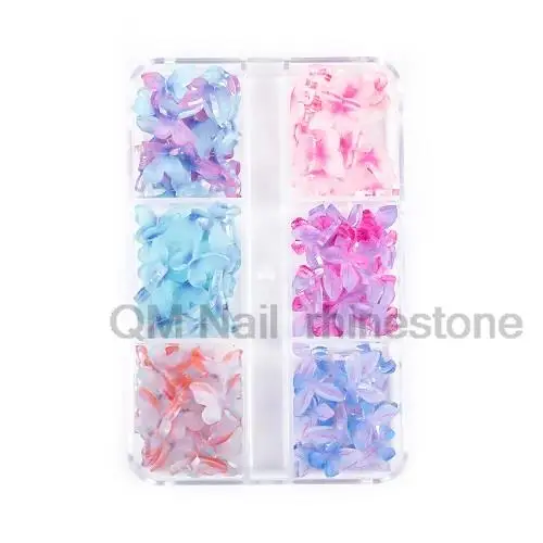 

Реалистичная бабочка из смолы с градиентом, 60 шт./упаковка