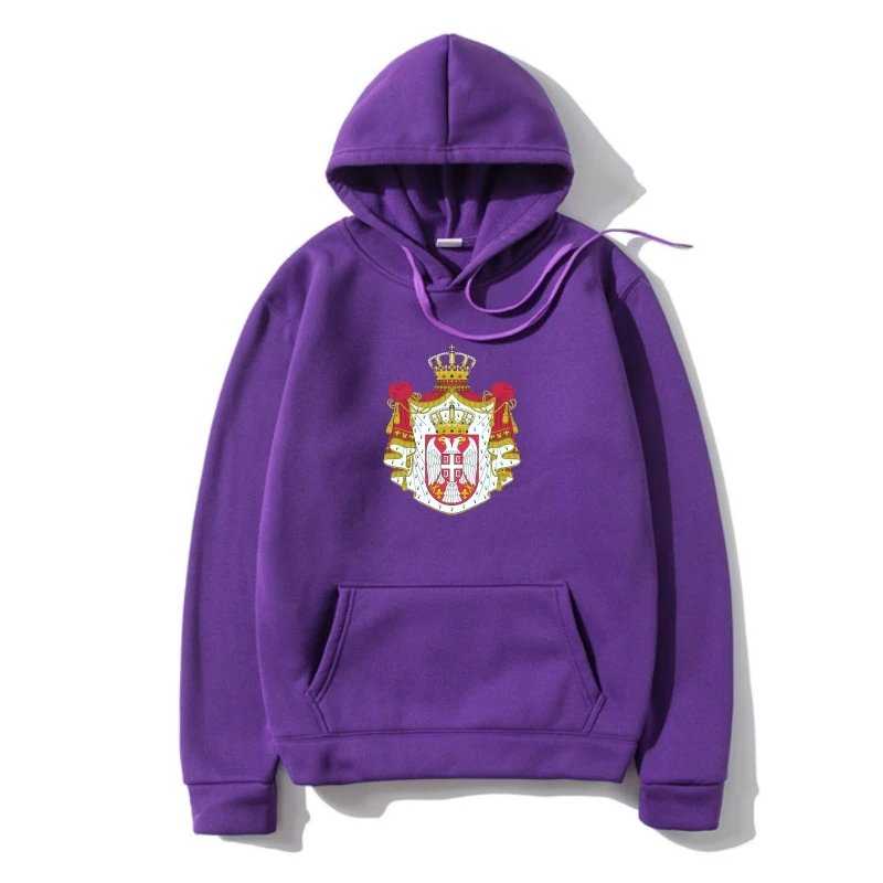 

Coa Of Arms Of The Serbia Serbian Arms Flag Outerwear All Autumns Breathable Outerwear Hoody