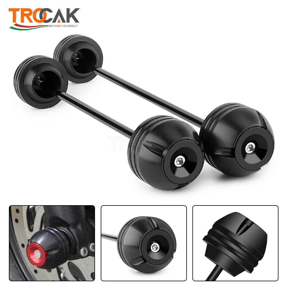 

Для DUKE790 DUKE 790 2019-2021 DUKE890 DUKE 890 2020-2021 мотоциклетные передние и задние осевые ползунки защита колес