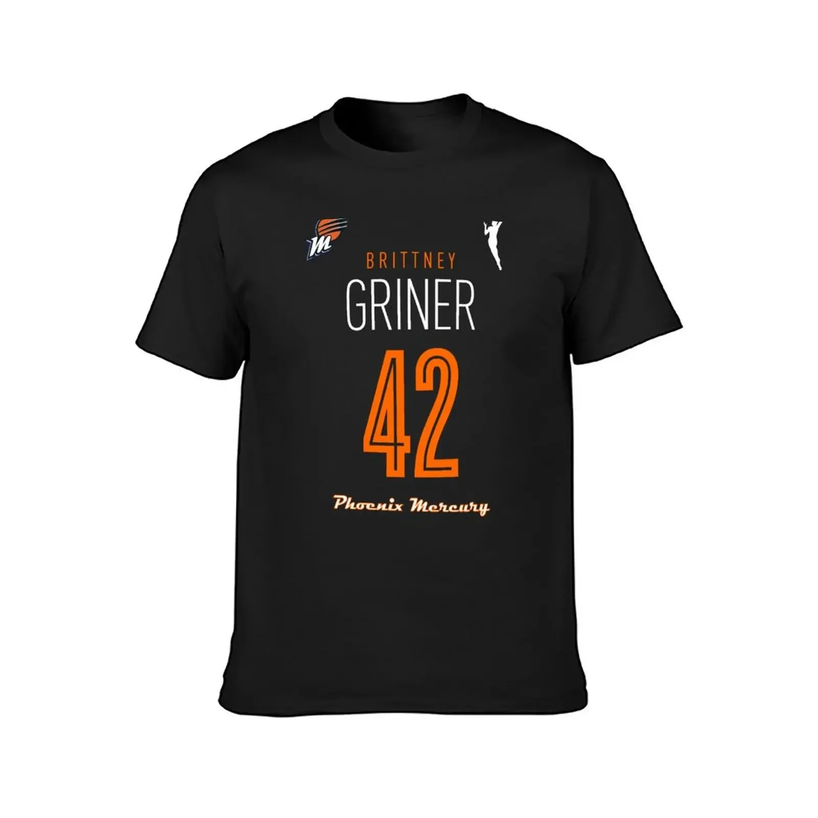 Хрупney Griner Tribute Tee #42 футболка мужская одежда Графические Рубашки Забавные