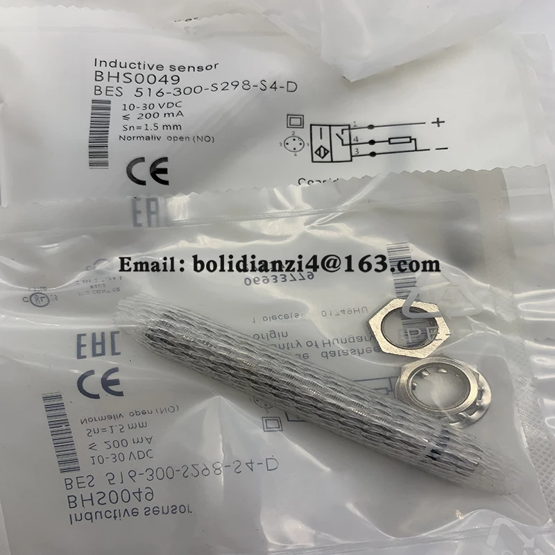 Новый датчик для бесконтактного переключателя BHS0037 BES 516-300-S281-S4-D в наличии