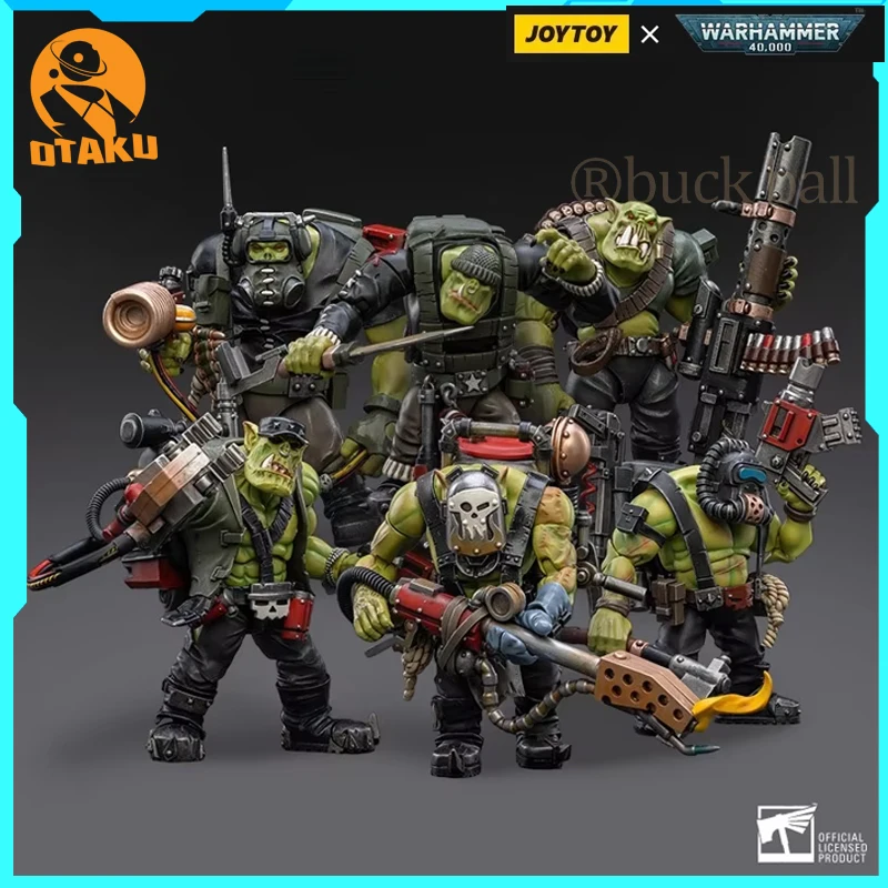 JOYTOY Warhammer 40k экшн-фигурка Ork Kommandos Burna Boy Ragrob фигурки модель коллекция кукол
