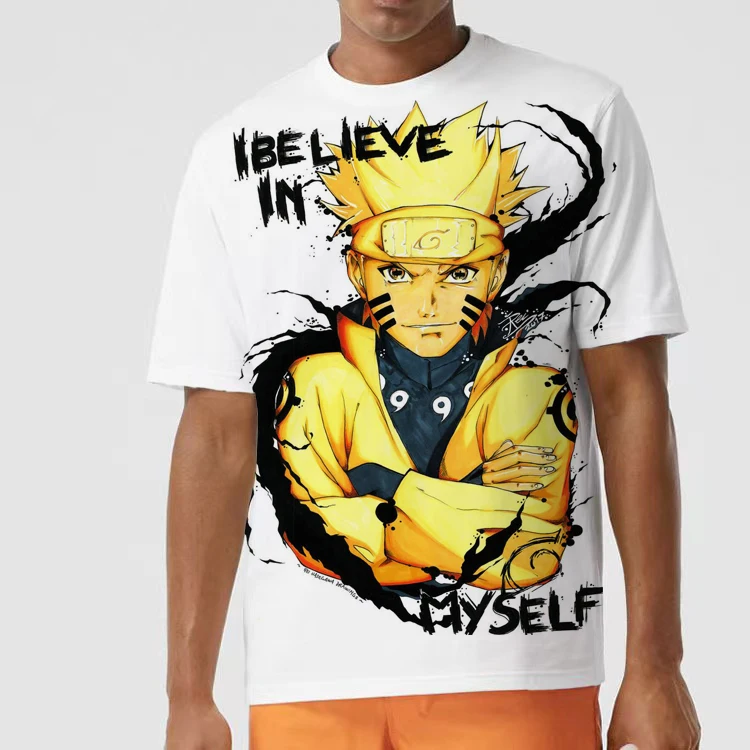 

2022 New Men's T-Shirts Summer Fashion T-Shirts Retro Clothing Anime Men's Oversized T-Shirts