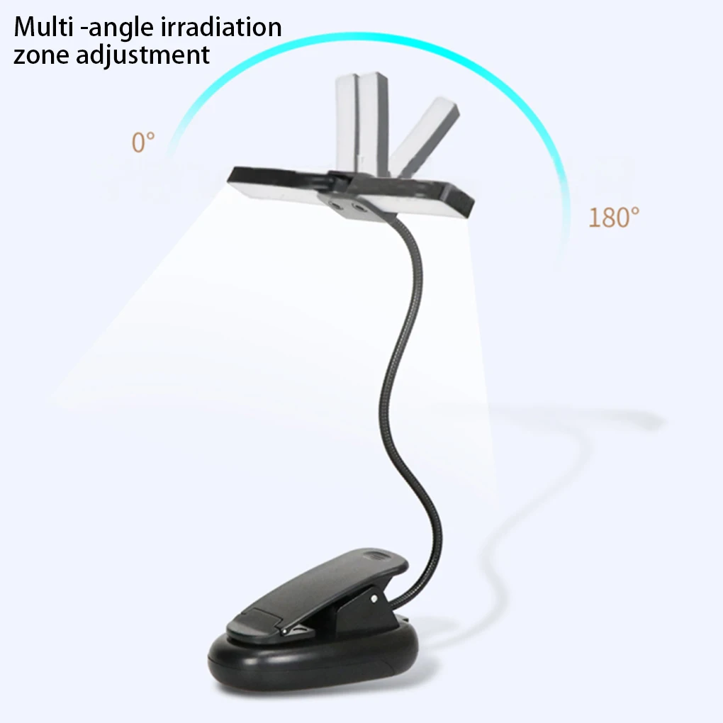 

Портативная Съемная Настольная лампа для дома и офиса, с зажимом